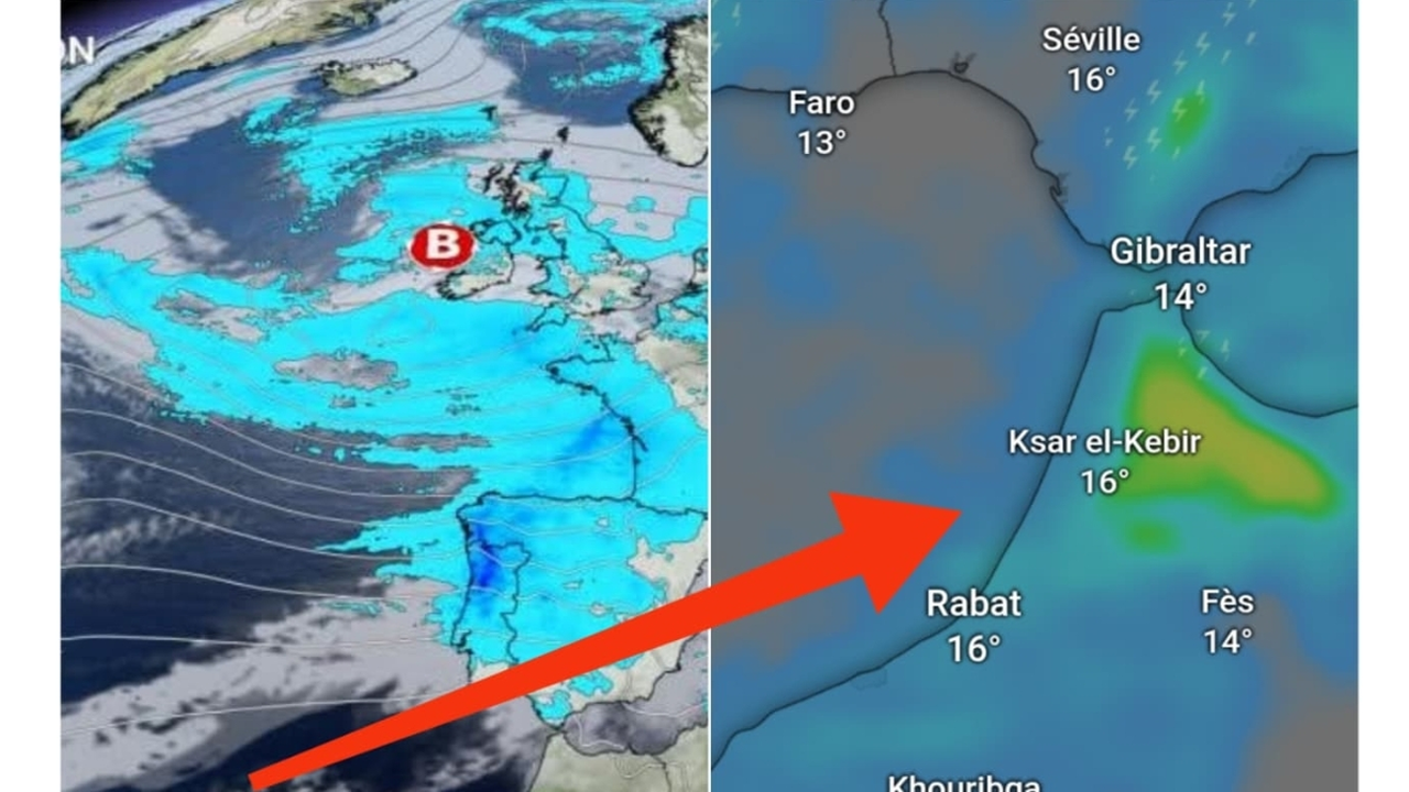 ثلوج وأمطار غزيرة.. منخفض أطلسي يضرب عدة محافظات بحلول نهاية الأسبوع